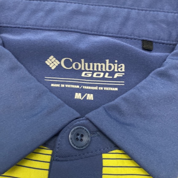 NWT Colombia Golf Polo size Medium Omni-Wick - Picture 3 of 9